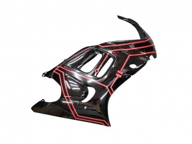 1997-1998 Honda CBR600 F3 Motorcycle Fairing Kits - Red Glossy Black UK