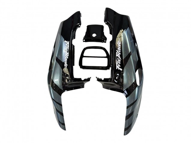1992-1993 Honda CBR900RR 893 Motorcycle Fairings - Silver Glossy Black UK