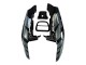 1992-1993 Honda CBR900RR 893 Motorcycle Fairings - Silver Glossy Black UK