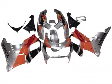 1994-1995 Honda CBR900RR 893 Motorcycle Fairings - Silver Orange Glossy Black UK