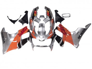 1994-1995 Honda CBR900RR 893 Motorcycle Fairings - Silver Orange Glossy Black UK
