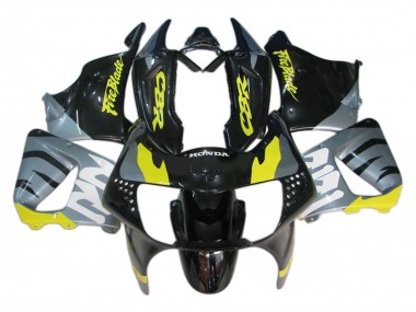 1998-1999 Honda CBR900RR 919 Motorcycle Fairings - Silver Yellow Glossy Black Fireblade UK