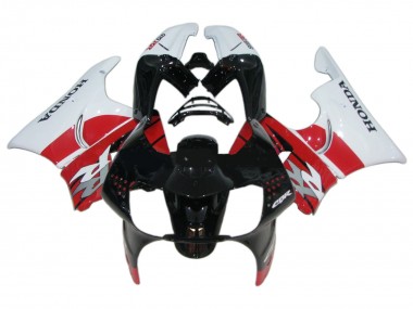 1998-1999 Honda CBR900RR 919 Motorcycle Fairings - White Red Glossy Black UK
