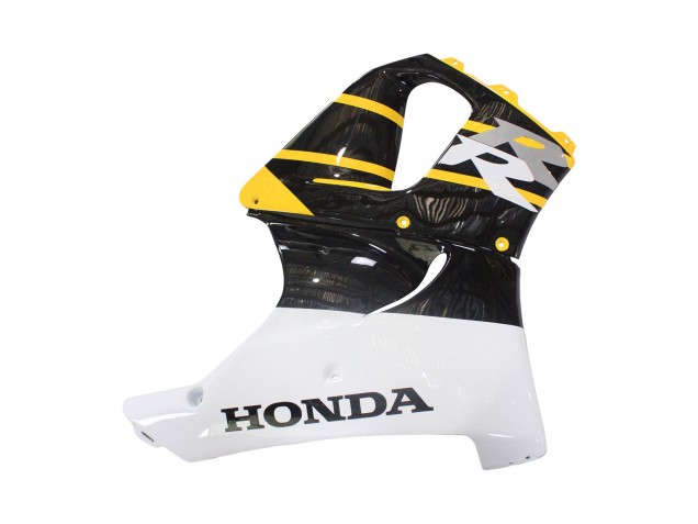 1998-1999 Honda CBR900RR 919 Motorcycle Fairings - White Yellow Glossy Black UK