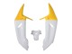 1998-1999 Honda CBR900RR 919 Motorcycle Fairings - White Yellow Glossy Black UK