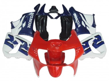 1998-1999 Honda CBR900RR 919 Motorcycle Fairings - White Red Blue UK