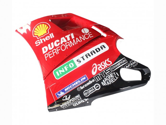 1993-2005 Ducati 748/916/996/998 Motorcycle Fairings - White Red Yellow Green Glossy Black Performance UK