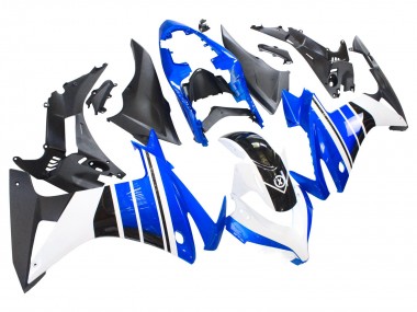 2013-2015 Honda CBR500R Motorcycle Fairings - Blue White Matte Black UK