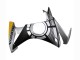 2013-2015 Honda CBR500R Motorcycle Fairings - Silver Yellow Matte Black UK