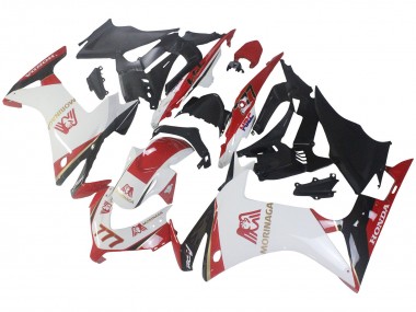 2013-2015 Honda CBR500R Motorcycle Fairings - White Red Green Glossy Black Morinage 777 UK