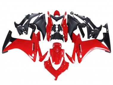 2013-2015 Honda CBR500R Motorcycle Fairings - Red Matte Black UK