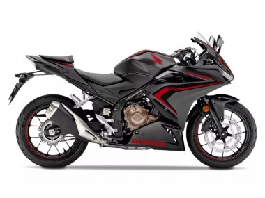 2022-2023 Honda CBR500R Motorcycle Fairings - Matte Black Red UK