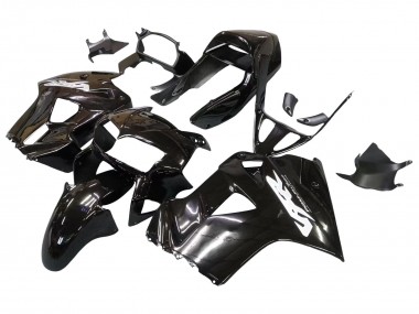 1998-2001 Honda VFR 800 Motorcycle Fairings - Glossy Black UK