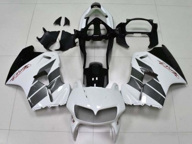 1998-2001 Honda VFR 800 Motorcycle Fairings - White Black UK