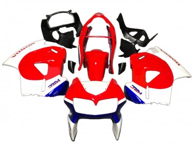 1998-2001 Honda VFR 800 Motorcycle Fairings - White Red Blue UK
