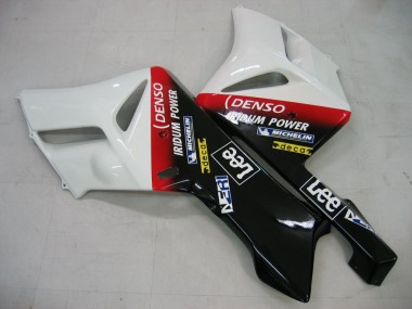 2004-2005 Honda CBR1000RR Motorcycle Fairings - White Blue Red Glossy Black Star Carrera Lee UK