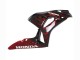 2006-2007 Honda CBR1000RR Motorcycle Fairing - Glossy Black Red Flame UK