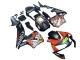 2003-2004 Honda CBR600RR Motorcycle Fairings - Matte Black Orange Repsol Rossi 46 UK