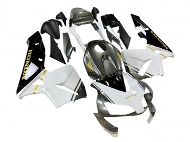 2003-2004 Honda CBR600RR Motorcycle Fairings - White Yellow Grey Black UK