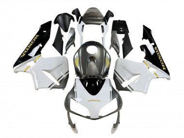2003-2004 Honda CBR600RR Motorcycle Fairings - White Yellow Grey Black UK