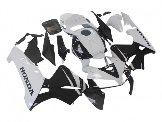 2005-2006 Honda CBR600RR Motorcycle Fairings - Black White UK