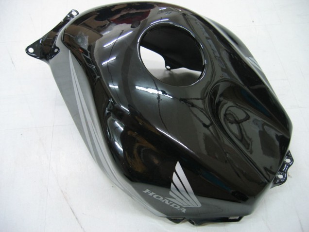 2005-2006 Honda CBR600RR Motorcycle Fairings - Glossy Black Grey Flame UK