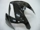 2005-2006 Honda CBR600RR Motorcycle Fairings - Glossy Black Grey Flame UK