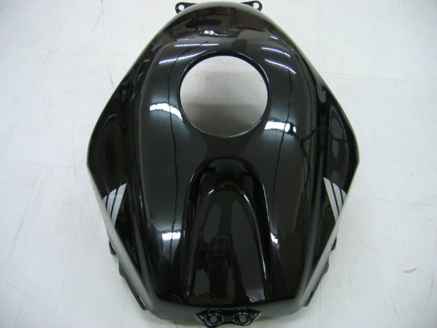 2005-2006 Honda CBR600RR Motorcycle Fairings - Glossy Black Grey Flame UK