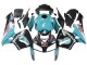 2005-2006 Honda CBR600RR Motorcycle Fairings - Light Blue Black 35 UK