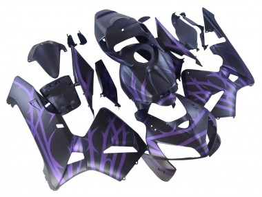 2005-2006 Honda CBR600RR Motorcycle Fairings - Matte Black Purple UK
