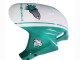 2005-2006 Honda CBR600RR Motorcycle Fairings - Light Green White Glossy Black Joe Rocket UK