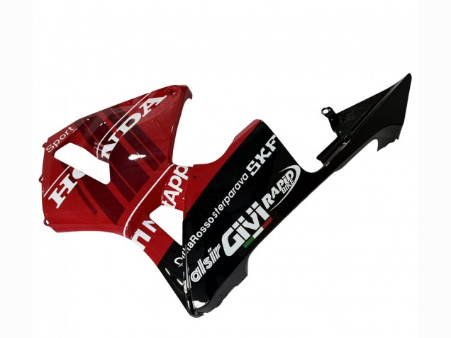 2005-2006 Honda CBR600RR Motorcycle Fairings - Red Black Valsir 03 UK