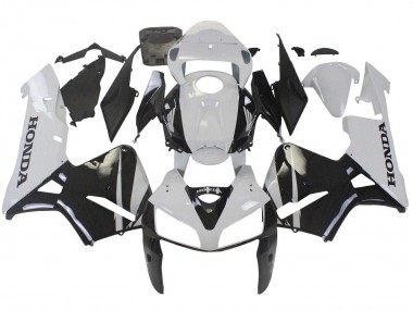 2005-2006 Honda CBR600RR Motorcycle Fairing - White Black UK