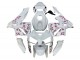 2005-2006 Honda CBR600RR Motorcycle Fairings - White with Cherry Blossom UK