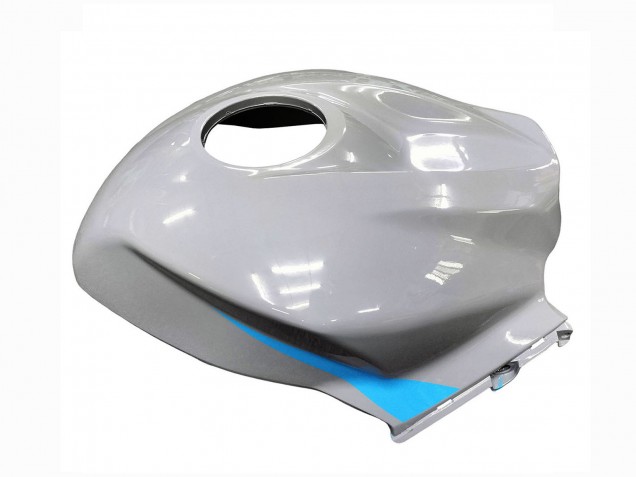 2007-2008 Honda CBR600RR Motorcycle Fairings - Glossy Grey Light Blue UK
