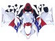 2009-2012 Honda CBR600RR Motorcycle Fairings - White Red Blue UK