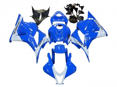 2009-2012 Honda CBR600RR Motorcycle Fairings - Blue White UK