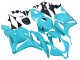 2009-2012 Honda CBR600RR Motorcycle Fairings - Light Blue Racing UK