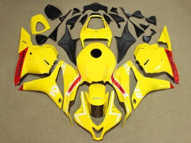 2009-2012 Honda CBR600RR Motorcycle Fairings - Yellow Red White Repsol UK