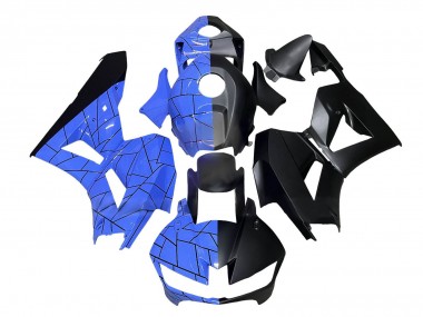 2013-2023 Honda CBR600RR Motorcycle Fairing - Blue Matte Black UK