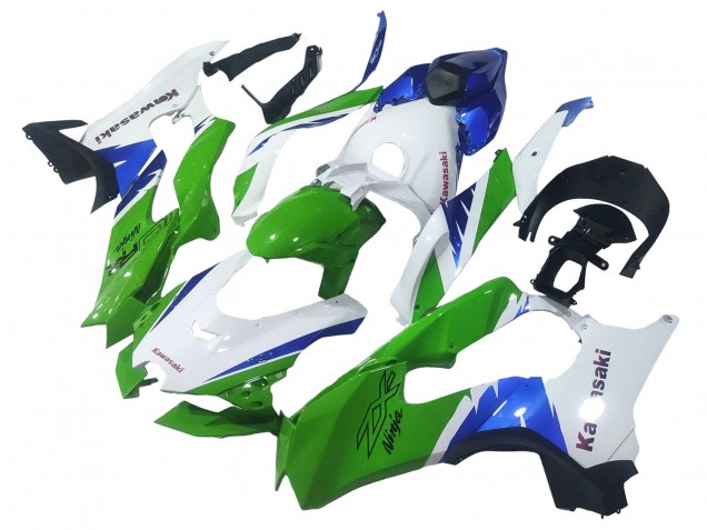 2021-2025 Kawasaki ZX10R Motorcycle Fairings - White Green Blue Black UK