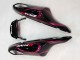 2006-2011 Kawasaki ZX14R ZZR1400 Motorcycle Fairings - Glossy Black Red Pink Flame UK