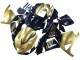 2006-2011 Kawasaki ZX14R ZZR1400 Motorcycle Fairings - Gold Black UK
