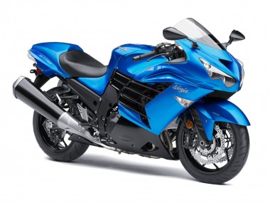 2012-2024 Kawasaki ZX14R ZZR1400 Motorcycle Fairings - Blue UK