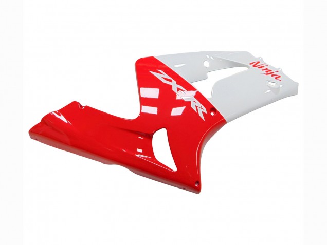 2003-2004 Kawasaki ZX6R Motorcycle Fairings - White Red UK