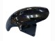 2003-2004 Kawasaki ZX6R Motorcycle Fairings - Glossy Black Green Flame UK