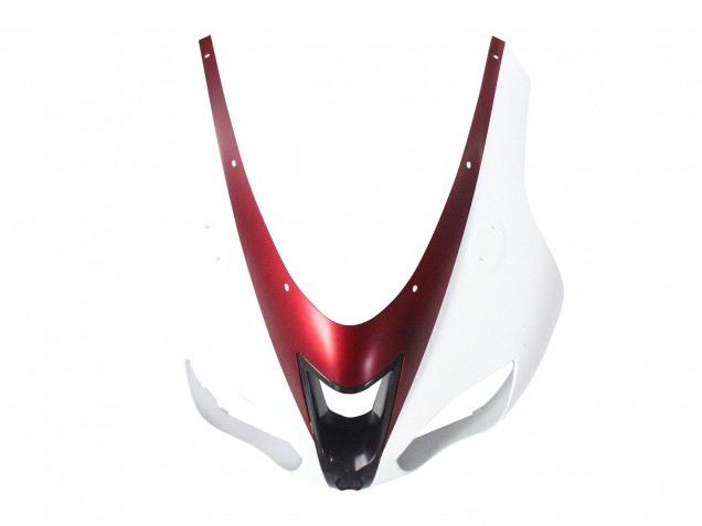 2007-2008 Kawasaki ZX6R Motorcycle Fairing - White Red UK