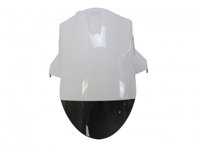 2007-2008 Kawasaki ZX6R Motorcycle Fairing - White Black UK