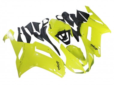 2007-2008 Kawasaki ZX6R Motorcycle Fairings - Yellow Ninja UK