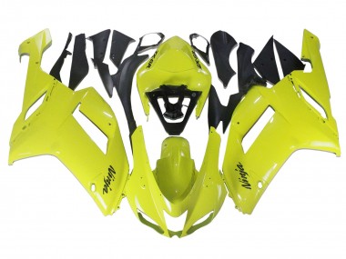 2007-2008 Kawasaki ZX6R Motorcycle Fairings - Yellow Ninja UK